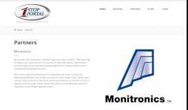 
							         Monitronics - One Stop Portal								  
							    