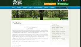 
							         Monmouth County Park System Purchasing								  
							    