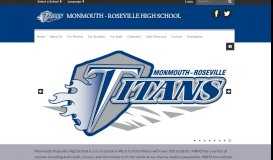
							         Monmouth - Roseville High School: Home								  
							    