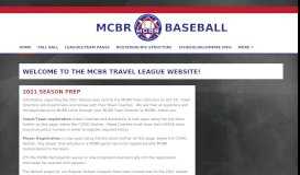 
							         Monroe County Baseball Region								  
							    
