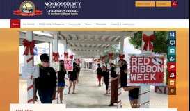 
							         Monroe County School District / Homepage								  
							    