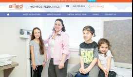 
							         Monroe Pediatrics - Monroe, NY | Allied Pediatrics								  
							    