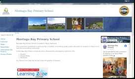 
							         Montagu Bay Primary School - education.tas.edu.au								  
							    