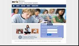 
							         Montana Career Information System - mtcis - intoCareers								  
							    