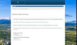 
							         Montana State University Portal								  
							    