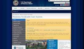 
							         Montana VA Health Care System								  
							    