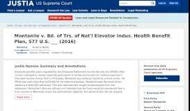 
							         Montanile v. Bd. of Trs. of Nat'l Elevator Indus. Health Benefit Plan ...								  
							    