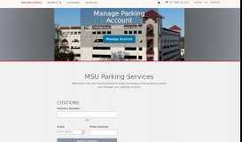 
							         Montclair State University - MSU Parking Services								  
							    