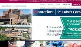 
							         Montefiore St. Luke's Cornwall Hospital | Hospital in Newburgh								  
							    
