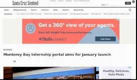 
							         Monterey Bay internship portal aims for January launch – Santa Cruz ...								  
							    