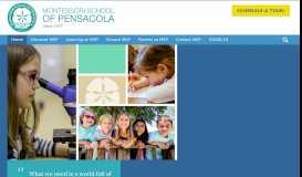
							         Montessori School of Pensacola								  
							    