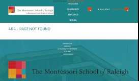 
							         Montessori School of Raleigh Middle/Upper School Student Companion								  
							    