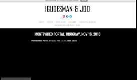 
							         Montevideo Portal, Uruguay, Nov 16, 2013 – Igudesman & Joo								  
							    