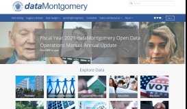 
							         Montgomery County Data | Open Data Portal								  
							    