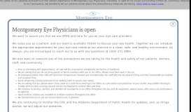 
							         Montgomery Eye Physicians								  
							    