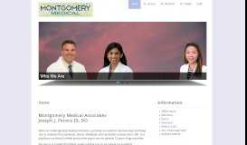 
							         Montgomery Medical Associates								  
							    