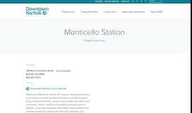 
							         Monticello Station - Downtown Norfolk Council								  
							    