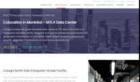 
							         Montréal Data Center | MTL4 | Cologix								  
							    