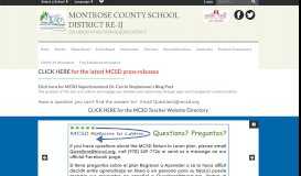 
							         Montrose County School District RE-1J: Home								  
							    