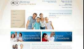 
							         Montrose Family Practice | Comprehensive medical care in Akron, OH								  
							    