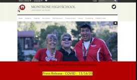
							         Montrose High School: Home								  
							    
