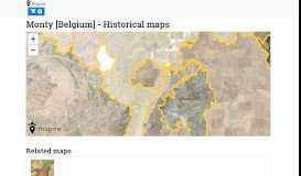 
							         Monty [Belgium] | Mapire - The Historical Map Portal								  
							    