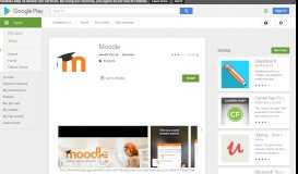 
							         Moodle - Apps on Google Play								  
							    