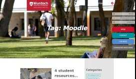 
							         Moodle Archives | Murdoch Institute of Technology								  
							    