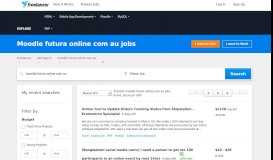 
							         Moodle futura online com au Jobs, Employment | Freelancer								  
							    