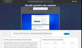 
							         Moodle Gurnick. Welcome to Gurnick Online: Log in to the site								  
							    