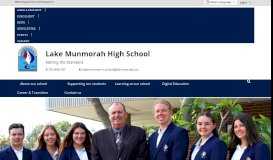 
							         MOODLE - Lake Munmorah High School								  
							    