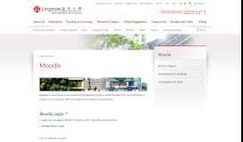 
							         Moodle - Lingnan University								  
							    