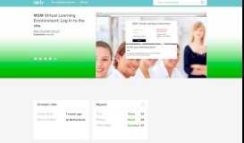 
							         moodle.msm.nl - MSM Virtual Learning Environme... - Moodle ...								  
							    