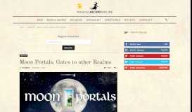 
							         Moon Portals, Gates to other Realms - Magical Recipes Online								  
							    
