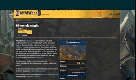 
							         Moonbrook | WoWWiki | FANDOM powered by Wikia								  
							    
