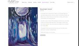 
							         Moonlight Portal • Original Soul Painting that Heals by PintaDora								  
							    