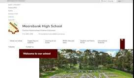 
							         Moorebank High School: Home								  
							    