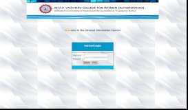 
							         M.O.P Vaishnav College for Women(Autonomous) | Intranet Login								  
							    