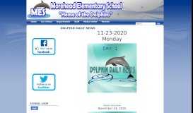
							         Morehead Elementary School: Home Page								  
							    