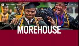 
							         Morehouse College | Home								  
							    