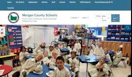 
							         Morgan County School District / Homepage								  
							    
