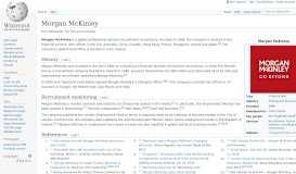 
							         Morgan McKinley - Wikipedia								  
							    