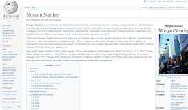
							         Morgan Stanley - Wikipedia								  
							    