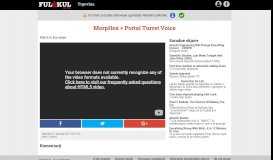 
							         MorpHex + Portal Turret Voice - Fulkul								  
							    