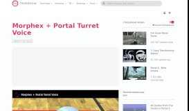 
							         Morphex + Portal Turret Voice - Ludiotic - TheWikiHow								  
							    
