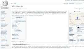 
							         Morrinsville - Wikipedia								  
							    