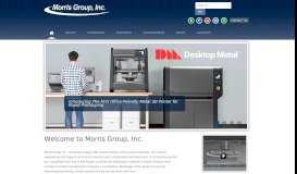 
							         Morris Group, Inc.: North American Supplier of Manufacturing ...								  
							    