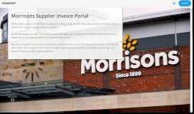 
							         Morrisons Tradeshift Invoicing								  
							    