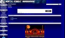 
							         Mortal Kombat II Arenas: The Portal - MKWarehouse								  
							    