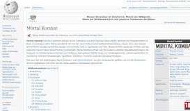 
							         Mortal Kombat – Wikipedia								  
							    